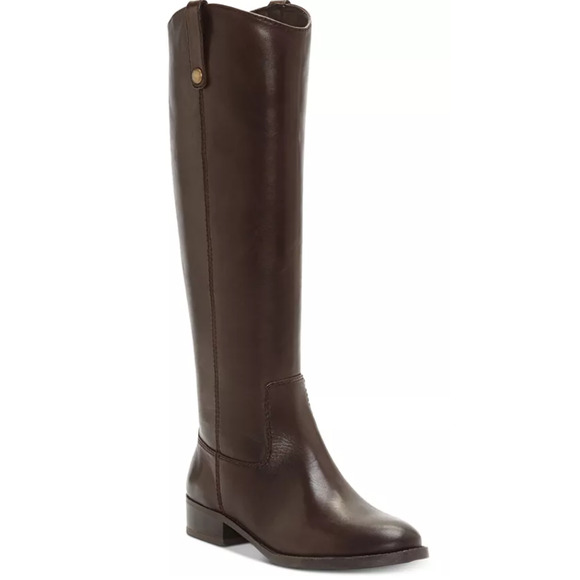 INC International Concepts Shoes - $189 INC  Boots Women's Size 5.5M Fawne Riding Leather Knee High Boots